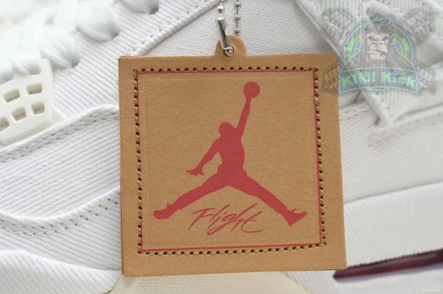 Jordan white 4 levis tag) (levis Kimikick Air Jordan 0808